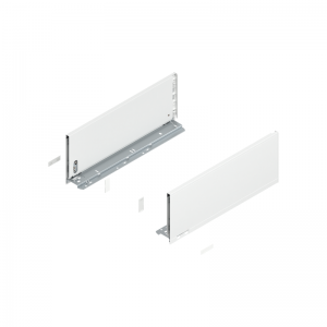 Legrabox Pure bok szuflady wys. C dł. 450 770C4502S biały R+L Blum