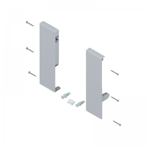 Tandembox mocowanie frontu szuflady wewnętrznej Blum ZIF.74D0 R+L szare
