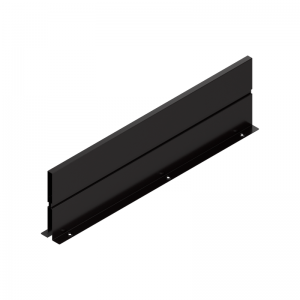 Orga-Line ścianka działowa do szuflady Tandembox Blum Z46L520S czarna 550 mm