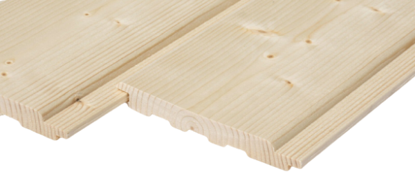 podbitka dachowa drewniana profil softline deska elewacyjna